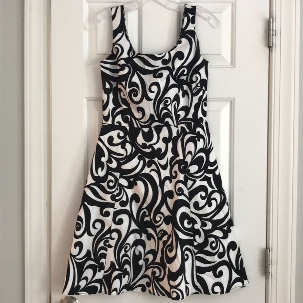 IN Studio Black and White Dress 6